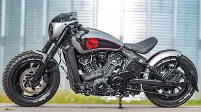 Indian Scout Bobber Newchurch Three von Wunderkind-Custom.