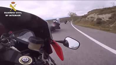 Polizeivideo Spanien Raser