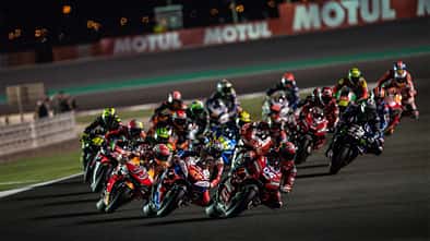 MotoGP in Katar (2019).
