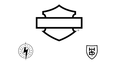 Neue Logos von Harley-Davidson.