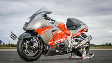 Suzuki Hayabusa mit 650 PS.