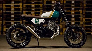 Honda NX 650 Dominator Nr. 35 - Scrambler-Umbau von HB-Custom.