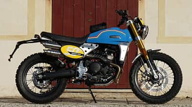 Fantic Caballero Scrambler 500 Anniversary Edition.
