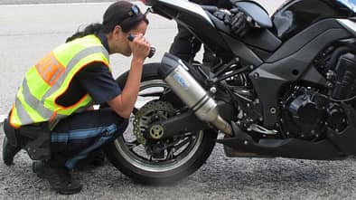Motorradlärm Ausfahrt Motorradtour