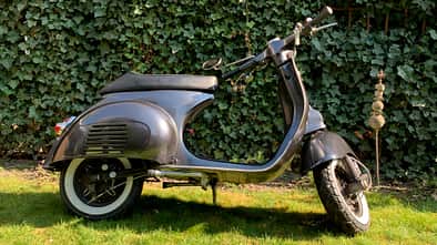Vespa umgerüstet auf Elektro-Vespa