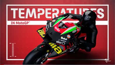 Moto GP Temperaturen