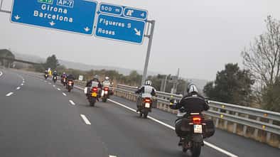 Spanien Autobahn mautfrei Motorrad