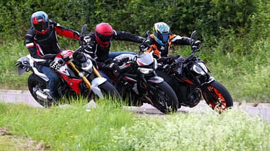 Mittelklasse Naked Bikes Test