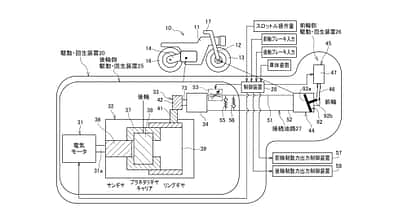 Honda Patent Elektro Allrad