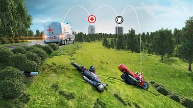 Bosch Funktionsgrafik Ecall