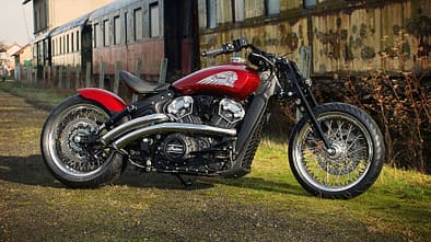 Indian Motorcycle Metz Scout Red Wings