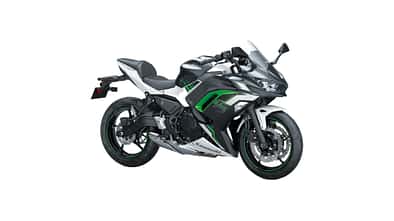 Kawasaki Ninja 650 (2022) in Pearl Robotic White