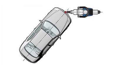 EuroNCAP Crashtest Motorrad-Auto