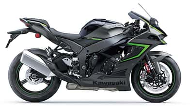 Kawasaki ZX-10 R 2022 schwarz'/grau