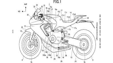 Honda Patent Rahmen, V4