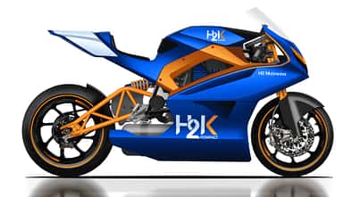 H2K Brennstoffzellen Bike
