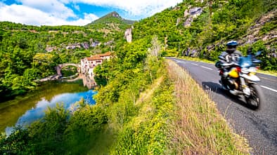Motorradtour rund um Millau/Frankreich