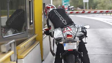 Maut Autobahn Motorrad