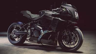 Indian FTR Black Swan by Workhorse Speed Shop