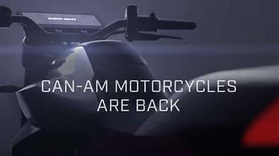 Can-Am Motorrad Teaser