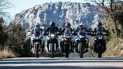 BMW F 850 GS, Honda CRF 1100 L Africa Twin Adventure Sports ES, Husqvarna Norden 901, KTM 890 Adventure, Triumph Tiger 900 Rally Pro Vergleichstest