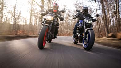 Yamaha MT-07 alt/neu Vergleichstest