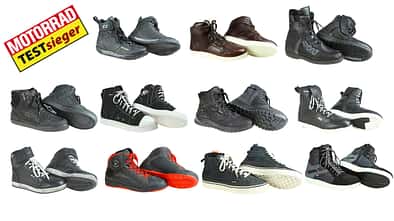 Motorrad-Sneaker Test 2022