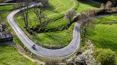 Motorradtour NRW Bundeslandgrenze