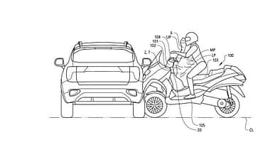 Airbag Roller und Motorrad Autoliv und Piaggio