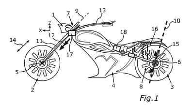 BMW Patent Hinterrad Lenkung Zweirad Lenkung (05/2023)