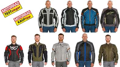 Motorrad Meshjacke Motorrad-Sommerjacke Test