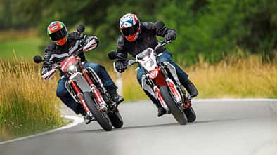 Fantic XMF 125 Competition und SWM SM 125 R