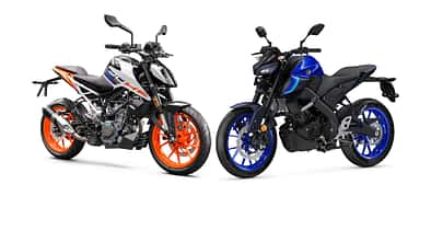 KTM 125 Duke und Yamaha MT-125 (2023)