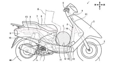 Honda-Patent Roller mit Gaspedal