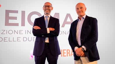 Pietro Meda und Paolo Magri EICMA