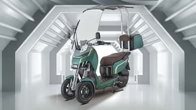 Dofern Doufeng S1 Elektro-Dreiradroller mit Dach