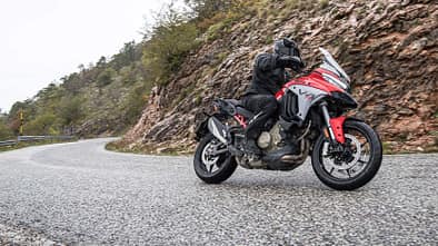 Ducati Panigale V4 S Fahraufnahmen