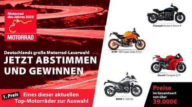 MOTORRAD-Leserwahl 2025