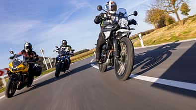 Dauertest-Motorräder Frühjahrsausfahrt