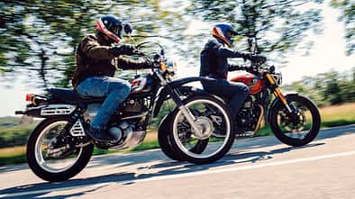 Yamaha XT 500, Triumph Scrambler 400 X Charakterstudie