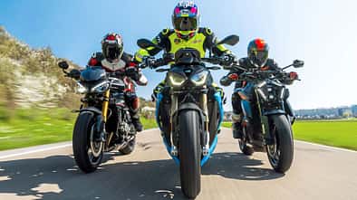 Triumph Speed Triple 1200 RS, BMW S 1000 R, KTM 1390 Super Duke R Vergleichstest