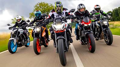 Vergleichstest Yamaha MT-03, Aprilia Tuono 457, Honda CB 500 Hornet, Kawasaki Z 500 SE und KTM 390 Duke Vergleichstest Yamaha MT-03, Aprilia Tuono 457, Honda CB 500 Hornet, Kawasaki Z 500 SE und KTM 390 Duke