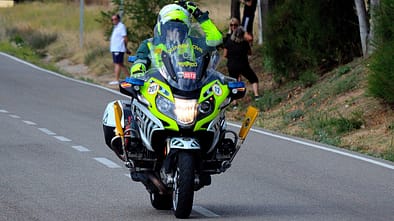 Guardia Civil Motorrad Flagge