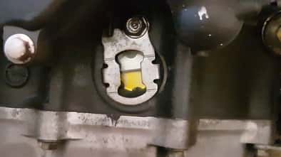 Honda CBR 600 RR Ölschauglas