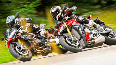 Vergleichstest Aprilia Tuono V4 Factory 1100, Ducati Streetfighter V4 S Vergleichstest Aprilia Tuono V4 Factory 1100, Ducati Streetfighter V4 S