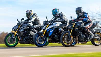 Vergleichstest Honda CB 1000 Hornet SP, Kawasaki Z 1100 SE, Suzuki GSX-S 1000