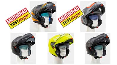 Motorrad-Klapphelm-Test 2026
