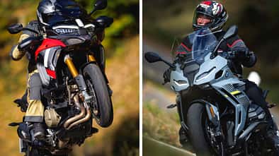 BMW R 1300 RS und Ducati Multistrada V4 Pikes Peak im Power-Luxus-Tourer-Vergleichstest