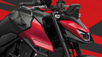 Honda CB 750 Hornet 2025 rot Detail