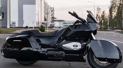 Cortege Motorrad Russland Putin
